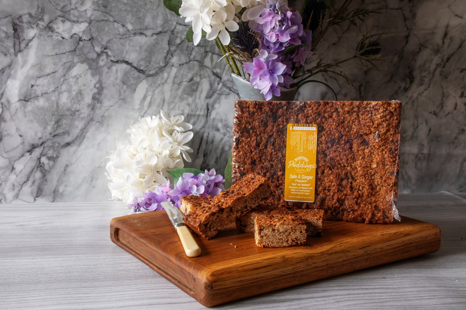 Date and Ginger Flapjack