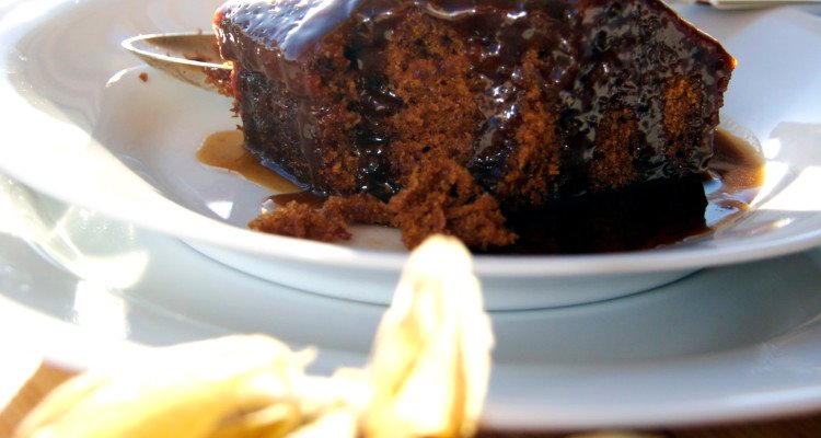 Sticky toffee pudding