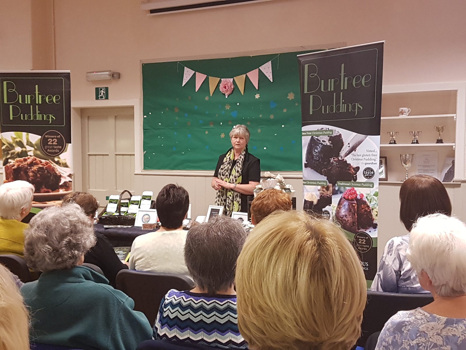 Burtree Puddings WI talk