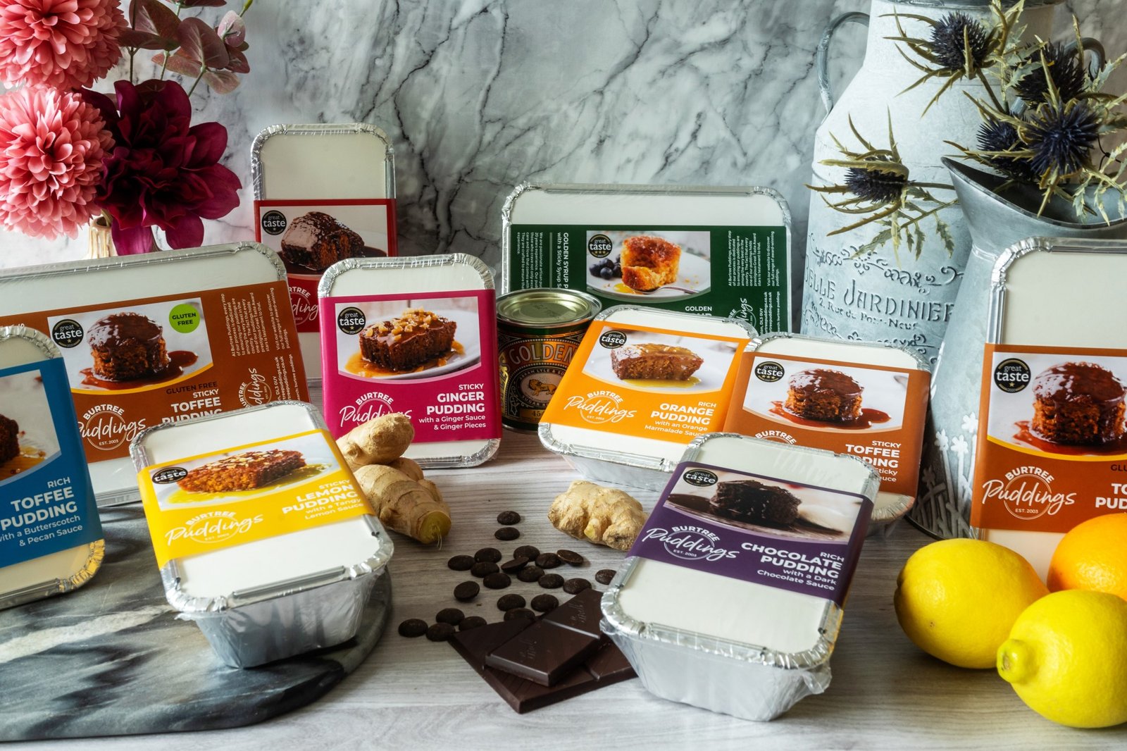 Burtree Puddings Range
